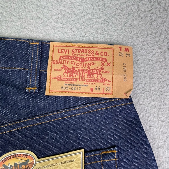 Deadstock Vintage 1983 Levi’s 505 jeans - Picture 9 of 10